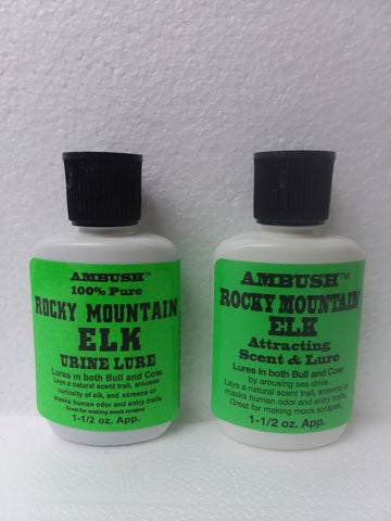 ROCKY MOUNTAIN ELK | URINE LURE OR ATTRACTING SCENT & LURE