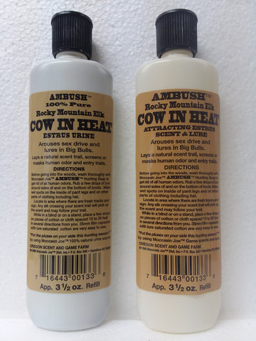 ROCKY MOUNTAIN COW IN HEAT (REFILL) | URINE LURE OR ATTRACTING SCENT & LURE