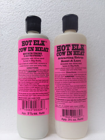 HOT ELK COW IN HEAT (REFILL) | URINE LURE OR ATTRACTING SCENT & LURE